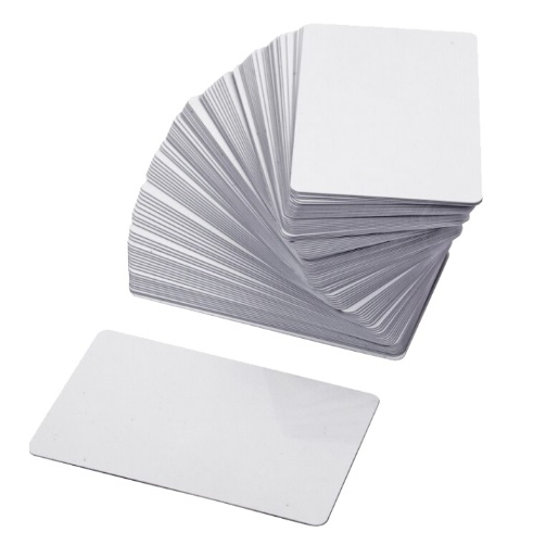 บัตรพลาสติก บัตรขาวเปล่า PVC CARD** Inkjet( ยกกล่อง )**หนา0.76 mm. ขนาด 85x54mm. - รูปที่ 2