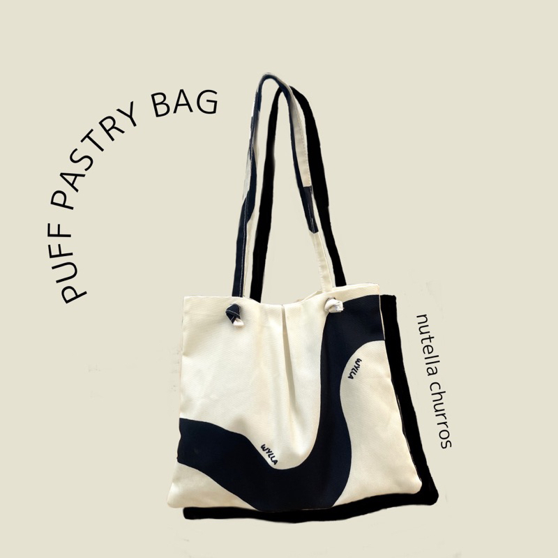 Wyllabrand กระเป๋าผ้า Nutella Churros Bag
