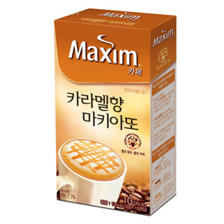 [ของแท้] 카라멜향마키아또 Maxim Caramel Macchiato (คาราเมลมัคคิอาโต้ 10 ซอง) 130g