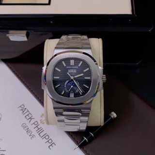 นาฬิกา Patek Phillips Nautilus  Swiss 1:1  โรงงาน ppf ใส่สลับแท้