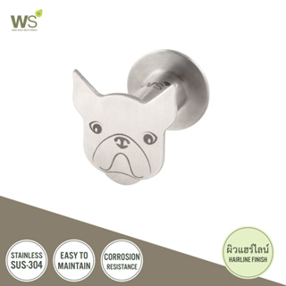 WS ขอแขวน ขอแขวนผ้า ขอแขวนกระเป๋า สแตนเลส รุ่น Bulldog BD-5901