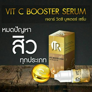 พร้อมส่ง !! JR VIT C BOOSTER SERUM เจอาร์ วิตซี บูสเตอร์ เซรั่ม ฟื้นฟูผิวหน้า จบปัญหาเรื่อง สิว กวนใจ by Jenjira