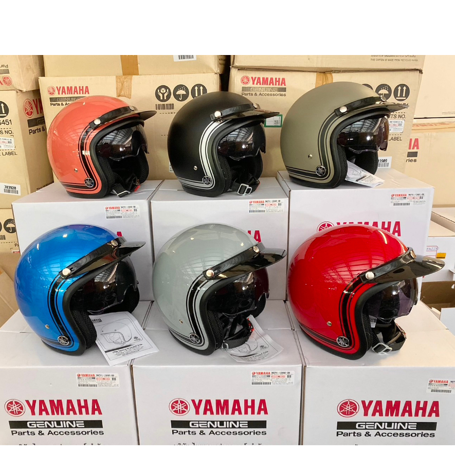 หมวกกันน็อค Yamaha Grand Filano ไฮบริด คละสี แท้100%