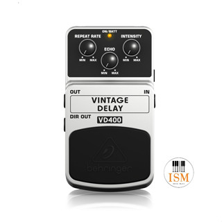 Behringer เอฟเฟคกีต้าร์ไฟฟ้า Electric Guitar Effect รุ่น VD400 VINTAGE DELAY