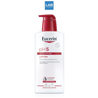 Eucerin pH5 Dry Sensitive Skin Lotion 400 ml. - ยูเซอริน พีเอช5 ดราย เซ็นซิทีฟ สกิน โลชั่น ผลิตภัณฑ์บำรุงผิวกาย สำหรับผิวแห้ง แพ้ง่าย 400 มล.