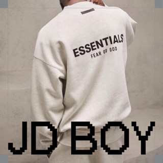 🔥เติมสต็อกแล้วพร้อมส่ง🔥 JDBOY- FOG ESSENTIALS FEAR OF GOD HOODIE สตรีทแฟชั่น เสื้อผ้าผู้ชาย ของแท้💯