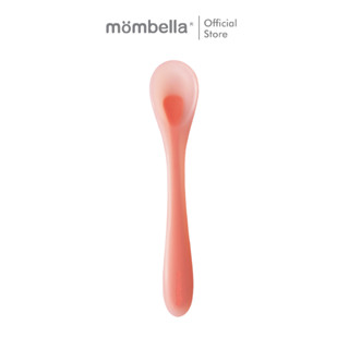 Mombella ช้อนป้อนทารกซิลิโคนมัมเบล่า ของแท้จากอังกฤษ ปลอดภัย ช้อนเด็กซิลิโคนนิ่มมากไม่บาดเหงือก Silicone soft spoon