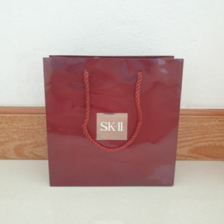 ถุงกระดาษแบรนด์ SK-II พร้อมส่ง แท้💯%