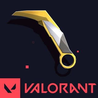 โมเดล Valorant Prime 2.0 Melee Karambit โมเดลอาวุธจากเกมส์ Valorant อัตราส่วน 1:1