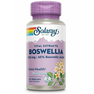 Solaray, Boswellia, 450 mg | 65% Boswellic Acids, 60 VegCaps