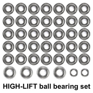 💥New💥 HIGH-LIFT Metal Sealed Ball Bearing Set สำหรับชุดคิท TAMIYA FORD F-350, TOYOTA HILUX &amp; TOYOTA TUNDRA High-lift