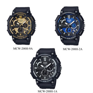 Casio Standard นาฬิกาข้อมือผู้ชาย รุ่น MCW-200,MCW-200H,MCW-200H-1A,MCW-200H-2A,MCW-200H-9A