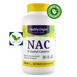 Healthy Origins NAC N-Acetyl Cysteine / 240 Tablets