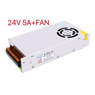 Kranchana Electric สวิทชิ่ง เพาวเวอร์ ซัพพลาย Switching Power Supply 24V 5A 120W