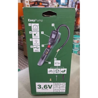 BOSCH EASYPUMP *แท้* 0603947080 เครื่องสูบลมไร้สาย 3.6V แรงดัน 10.3BAR