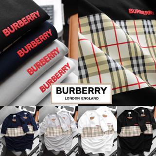 เสื้อยืด Burberry 🏷️เสื้อยืดคอกลม | เสื้อยืดแบรนด์เนม