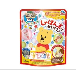 (1ชิ้น ลุ้นลาย) Foam Bath Hot Foam ONPO Kids Waku Waku Bath Ball Winnie the Pooh กลิ่น Honey &amp; Fruit  1 ชิ้น