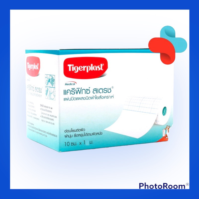 ไทเกอร์พล๊าส แคริฟิกซ์ สเตรช 10 cmx1m 1 ม้วน
