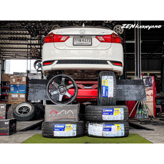 SET ล้อ TE37 SONIC SAGA ขอบ15” พร้อมยาง 195/50R15 ,195/55R15