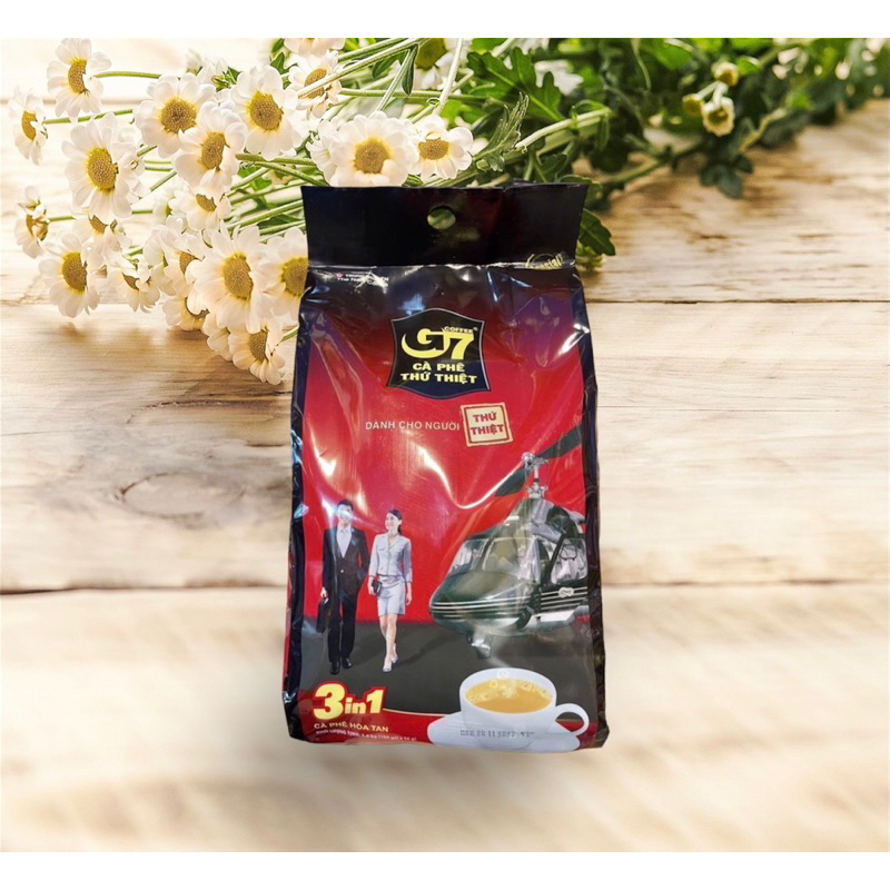 กาแฟ G7 3 in 1 ขนาด 100 ซอง กาแฟเวียดนาม