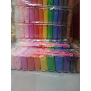 ดินเบา มีครบ12สี +พร้อมอุปกรณ์[2ชุด24ชิ้น]