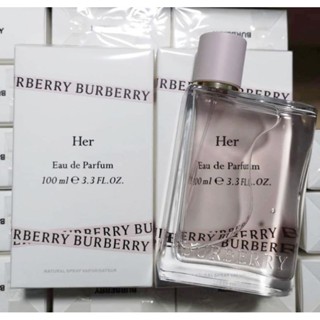 Burberry  Her Eau de Parfum 100ml ( กล่องซีล)