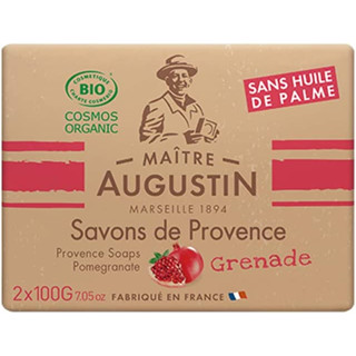 Maitre Augustin Savon de Provence Bio Pomegranate 100g x 2 Soap [ส่งตรงจากญี่ปุ่น]