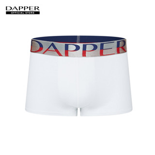 DAPPER กางเกงชั้นในชาย รุ่น Dapper Magnetic ทรง Trunks สีขาว (UB2W1006E)