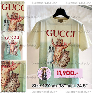 👜: New!! Gucci T-Shirt 12Y‼️ก่อนกดสั่งรบกวนทักมาเช็คสต๊อคก่อนนะคะ‼️