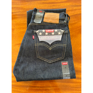 Levi’s 505 ผ้าดิบ ริมแดง Premium Big E made in USA on