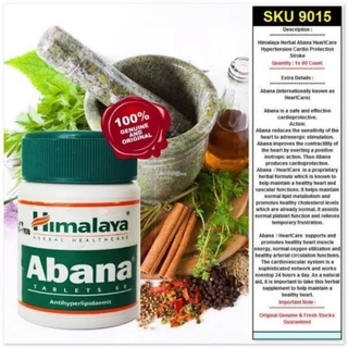 Preferred Himalaya Abana 60 tablets ตัวช่วยลด ความดัน & ไขมันในเส้นเลือด