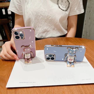 เคส ขาตั้ง น้องหมี สำหรับ OPPO A6T A6 A6X A6PRO A3 A3X A5i A5X A5PRO A5 A3PRO เคส น้องหมี ตั้งได้ หมุนได้ น่ารัก ส่งไว