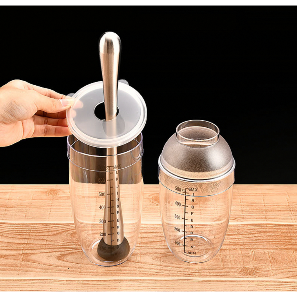 แท่งกดผลไม้ แท่งบดน้ำแข็ง คอกเทล ทรงตรง ทรงมีเอว บดน้ำมะนาว ทำชามะนาว - รูปที่ 5