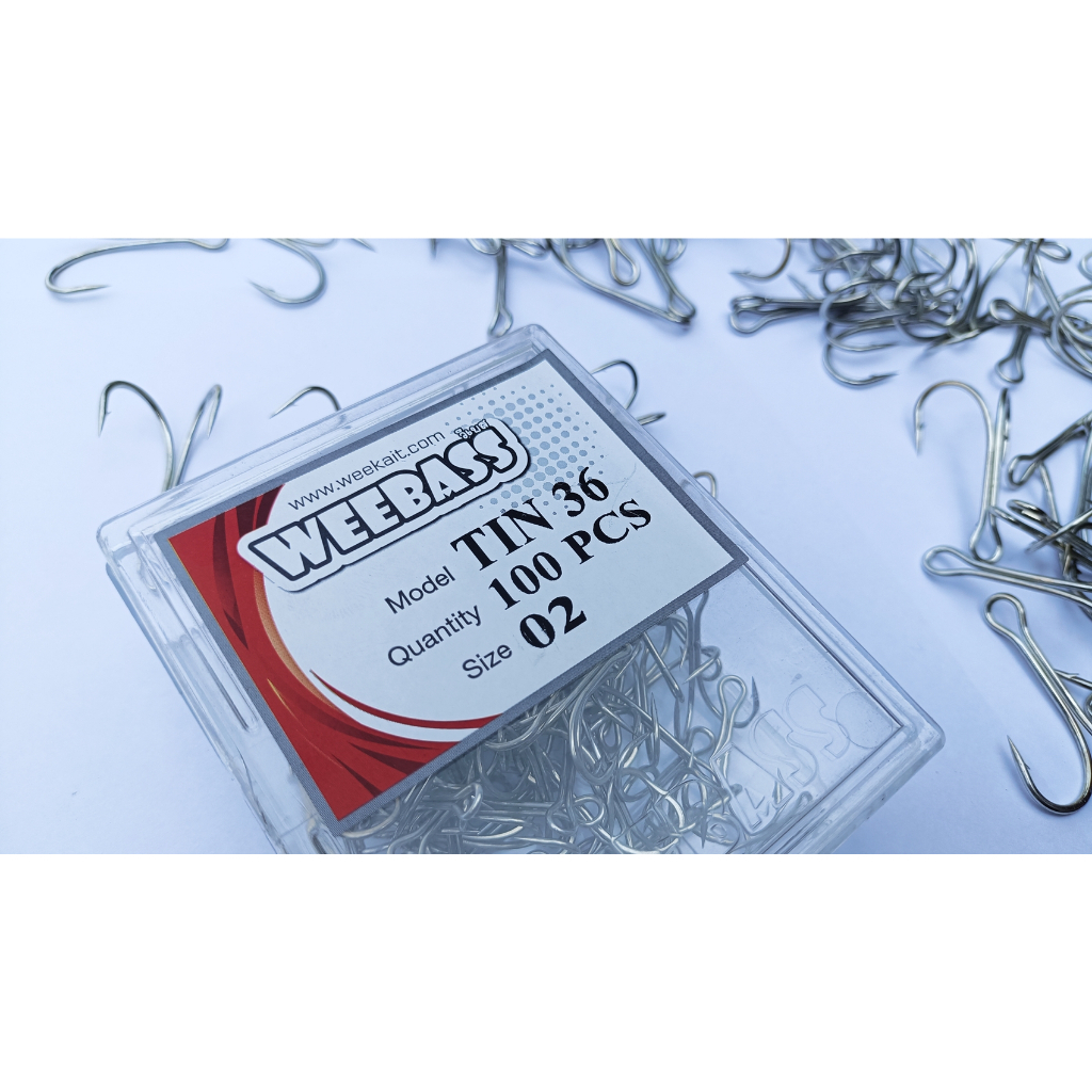 แท้100% ตัวเบ็ดวีเบส 2ทาง TIN36 WEEBASS เบ็ดวีเบส  ราคาปลีกและส่ง