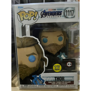 Funko Pop! Avengers 4: Endgame - Thor with Thunder Glow in the Dark เรืองแสง มือหนึ่ง ของแท้ 100%