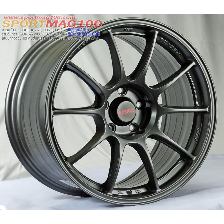 ล้อแม็กซ์ TC105X สีเทา 8.5-18นิ้ว 5รู114/112 ET35 [19941]