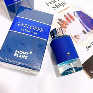 👕น้ำหอมผู้ชาย Montblanc Explorer Ultra Blue EDP For Men 30 ml กล่องซีล👕