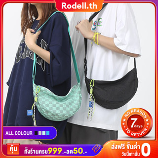 Rodell【NEW】กระเป๋าคาดอก คาดเอวมาใหม่กระเป๋าผ้า กระเป๋าสะพายไหล่ลําลอง ผ้าแคนวาส