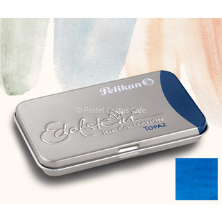 Pelikan Edelstein Ink cartridges [ สีฟ้า Topaz ] หมึกหลอดสำหรับปากกาหมึกซึม