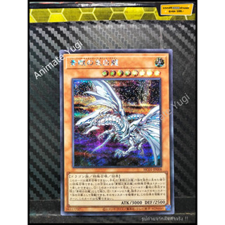 SCR 039 [Yu-Gi-Oh! การ์ดยูกิแท้ yugi ]   " HC01-JP008 : Blue-Eyes Alternative White Dragon " (SCR)