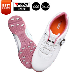 [11GOLF] รองเท้ากอล์ฟ ผู้หญิง PGM Womens Golf Shoes XZ082 ระบบ Auto Lacing System