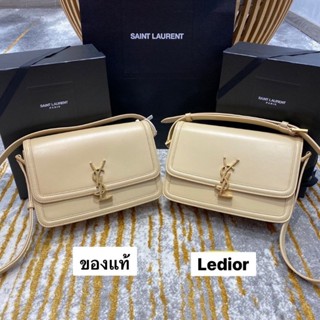 [ทักแชทก่อนสั่งซื้อ] ysl งานดีสุด  หนังวัวแท้ ภาพถ่ายสินค้าจริงค่ะ   size 23cm  ราคา 9500 ฿