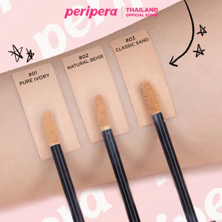 PERIPERA DOUBLE LONGWEAR COVER CONCEALER เพอริเพอร่า คอนซีลเลอร์