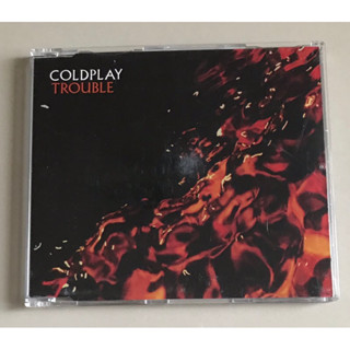 ซีดีซิงเกิ้ล ของแท้ ลิขสิทธิ์ มือ 2 สภาพดี...ราคา 299 บาท "Coldplay" ซิงเกิ้ล "Trouble"*แผ่นหายากMade in EU*