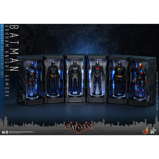 [RARE] HOT TOYS : BATMAN : ARKHAM KNIGHT BATMAN ARMORY MINIATURE COLLECTIBLE SET สินค้าใหม่ มือ 1 แพคหายาก ของแท้ 100%