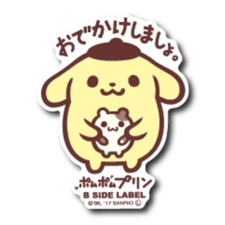 [ส่งตรงจากญี่ปุ่น] B - Side Label สติกเกอร์ Sanrio Pom Pom Purin ( Odekake ) ญี่ปุ่น ใหม่