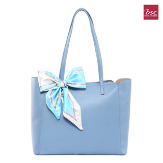 BSC Bag&amp;Luggage Gift Set 3 ชิ้น กระเป๋าสะพายทรง Tote รุ่น Verona - สีฟ้า