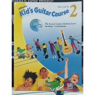 ALFRED KID GUITAR COURSE BOOK 2 AGE 5-9 W/CD038081169811