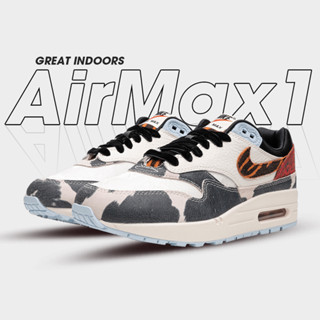 Nike ไนกี้ รองเท้าผ้าใบ สำหรับผู้หญิง W Air Max 1 87 Tiger Swoosh FD0827-133 (6600)