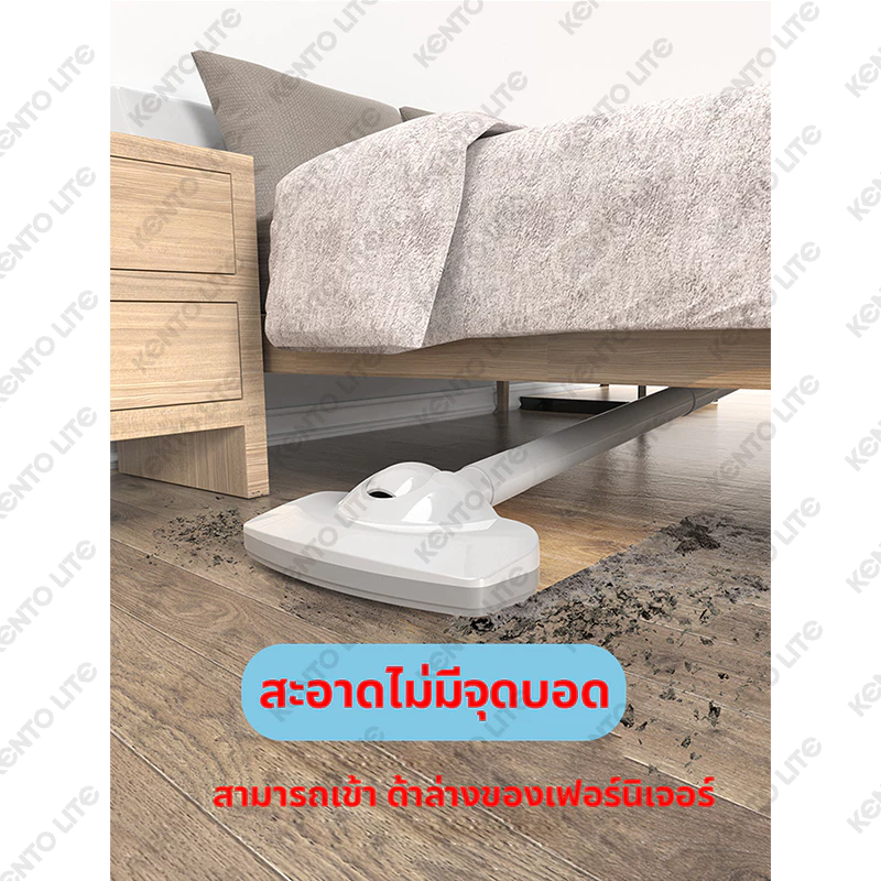 เครื่องดูดฝุ่น เครื่องดูดฝุ่นไร้สาย 35kpa แรงดูดทรงพลัง Handheld Vacuum Cleaner เครื่องดูดฝุ่นแบบมีสาย เครื่องดูดฝุ่นในบ thumbnail 5